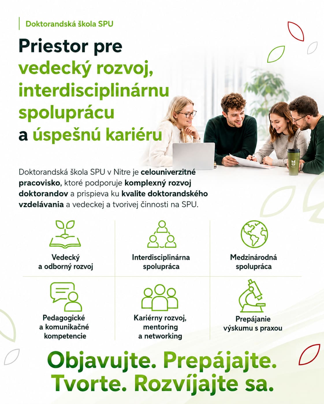 Doktorandská škola SPU