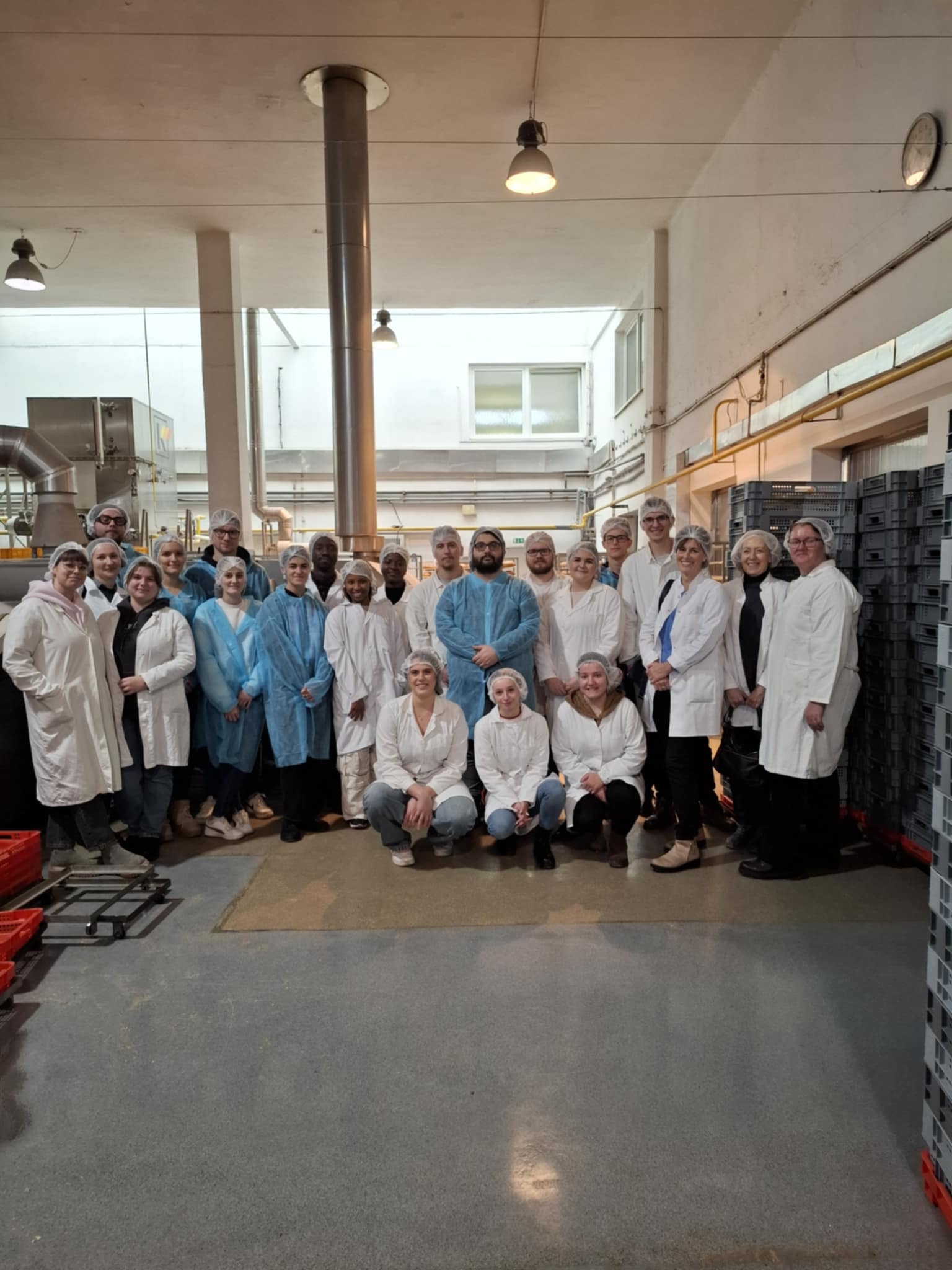 Študenti FBP navštívili spoločnosť Topoľčianske pekárne a cukrárne a. s. (Topec) v Topoľčanoch