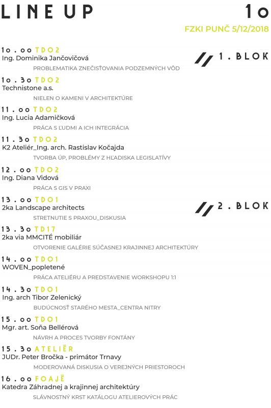 Program - Punč 2018
