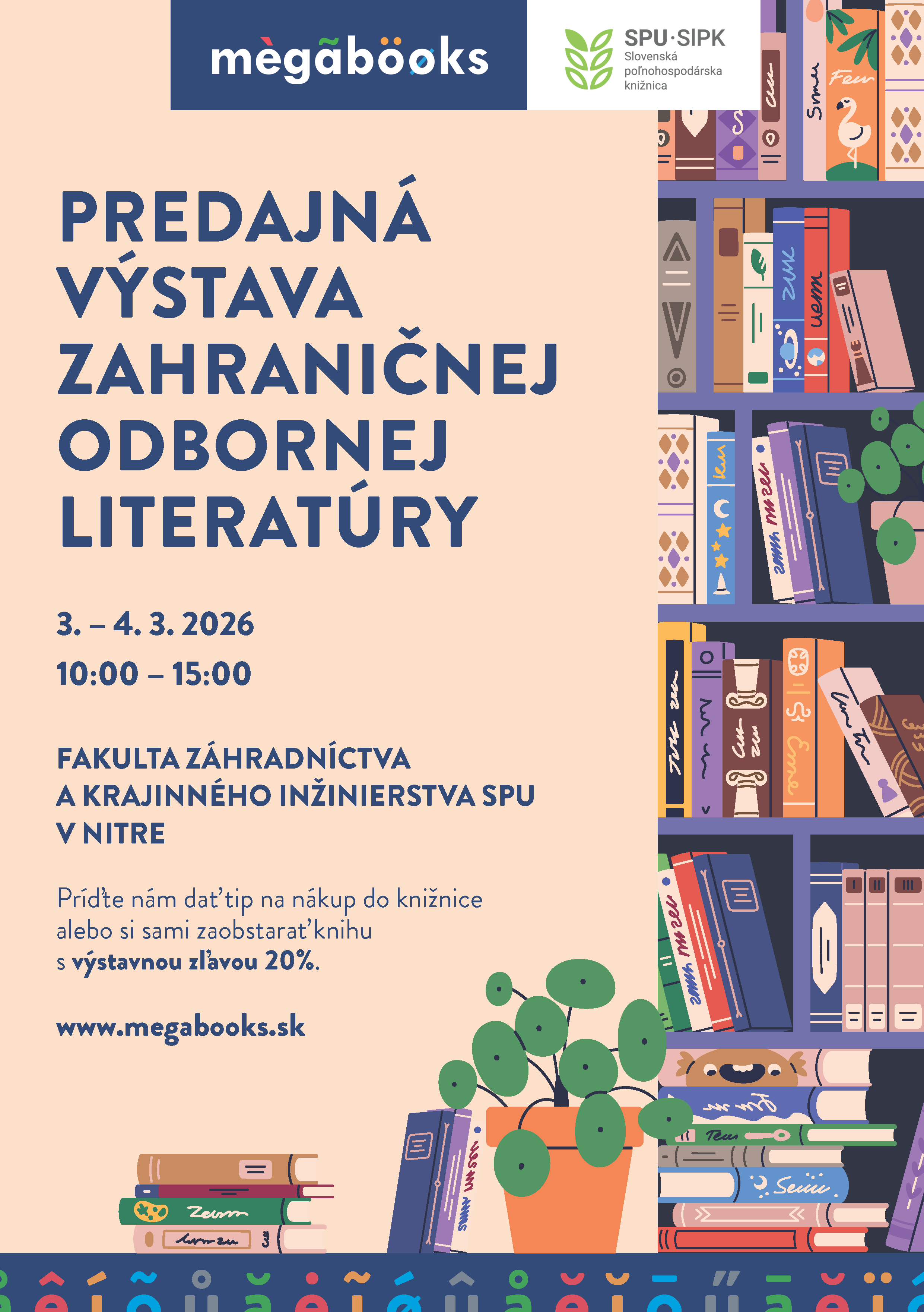 Predajná výstava zahraničnej odbornej literarúry