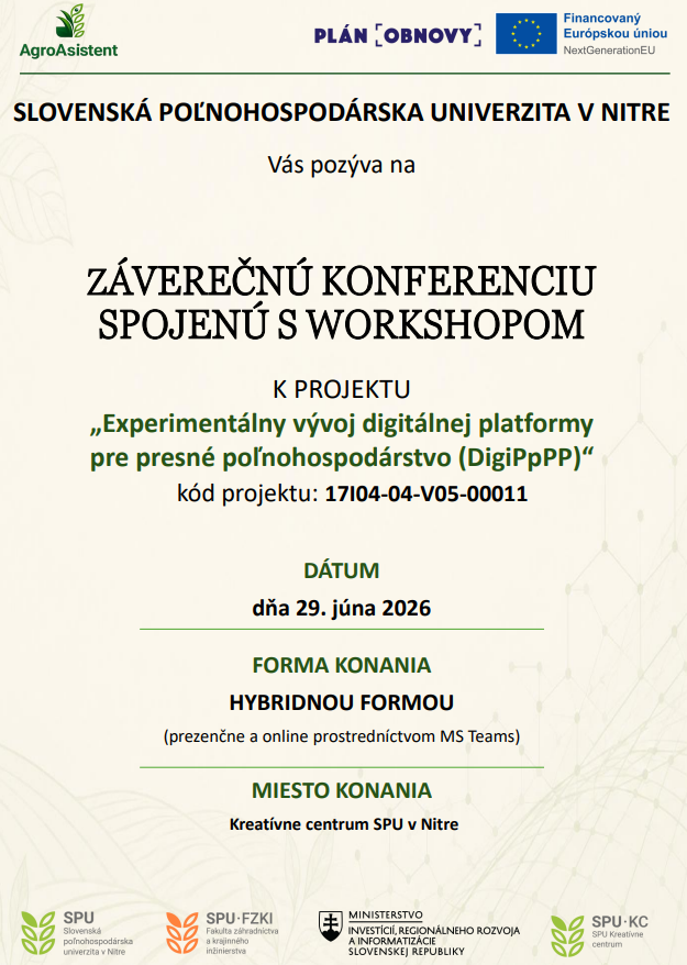 Záverečná konferencia spojená s workshopom