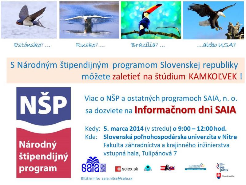 Informačný deň SAIA na FZKI Informačný deň SAIA na FZKI