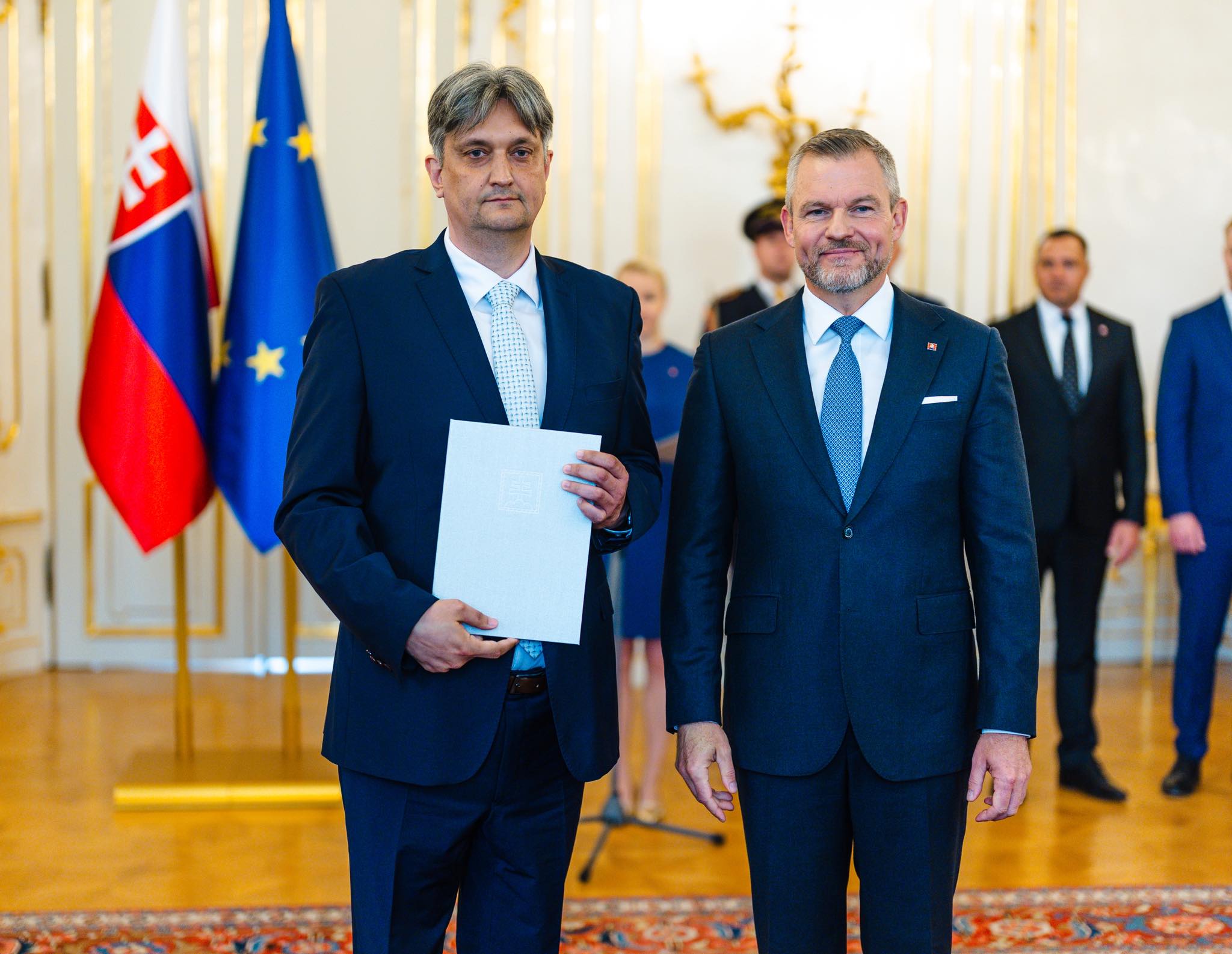 Milan Kadnár si prevzal z rúk hlavy štátu vymenúvací dekrét